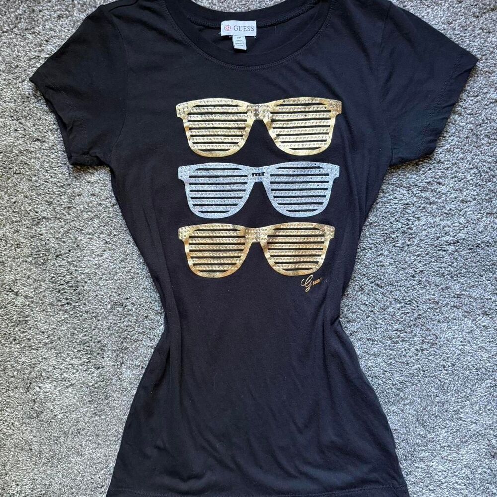 Guess Women's Black T-shirt